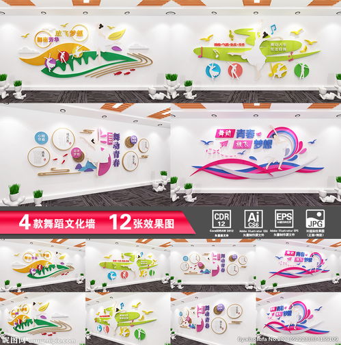 舞動(dòng)光影間 探索舞今信息公司舞蹈文化墻的藝術(shù)與科技融合